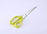 Stainless steel office _ household scissors with plastic handle